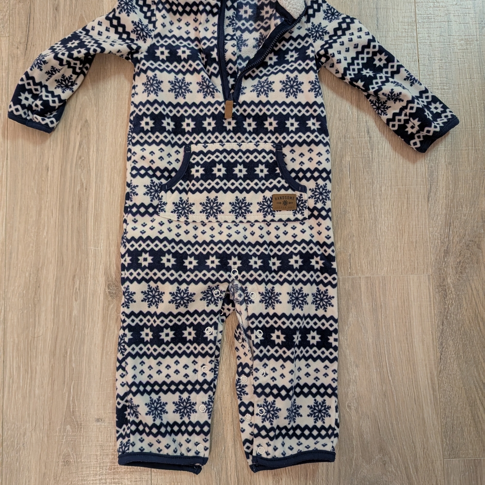 Five Warm & Cozy Baby Footie Pajama Sets For Winter 18 Months - Assorted Colors - Picture 7 of 11